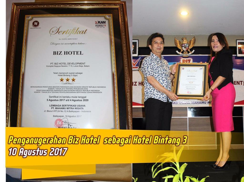 Biz Hotel Batam Nagoya Exterior foto
